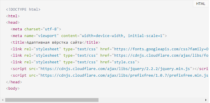 Как сделать адаптивную верстку сайта с помощью CSS и HTML