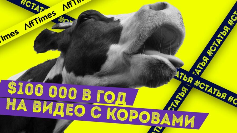 Как видео с коровами приносит автору от $100 000/год на YouTube