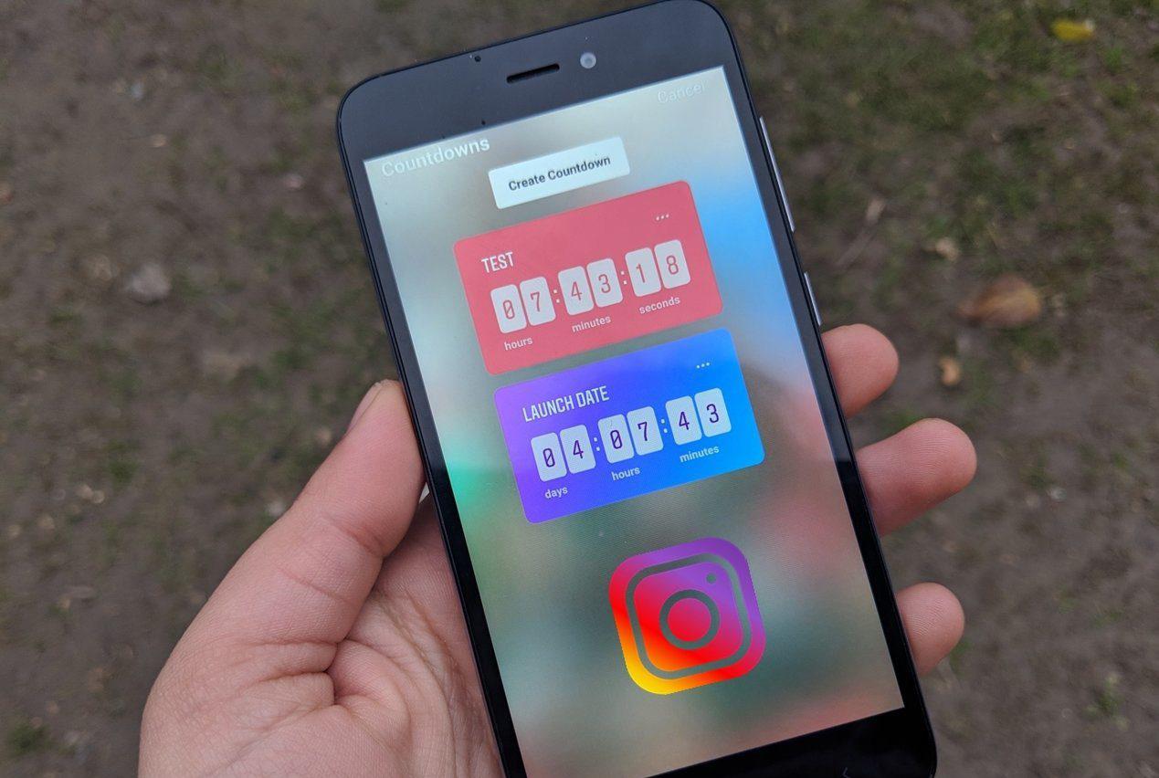 Как поставить таймер обратного отсчета в сторис в Инстаграме