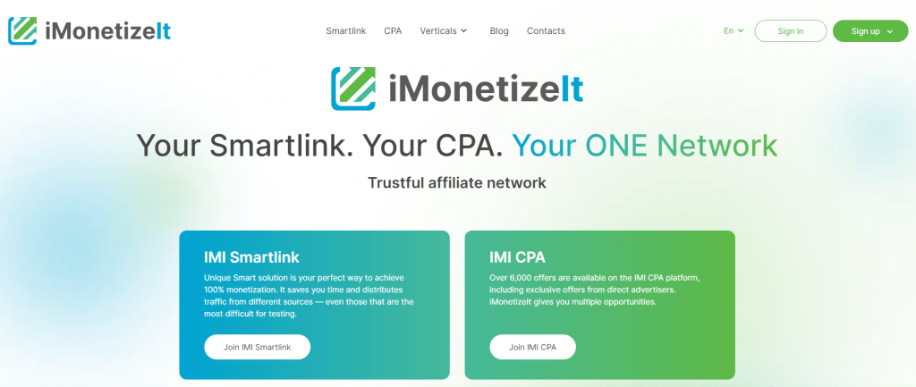 Как зарегистрироваться в iMonetizeit 