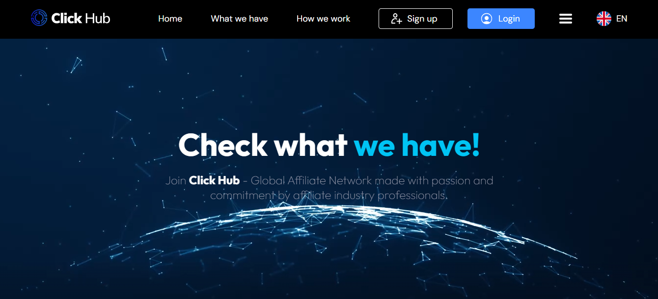 Обзор партнерской сети Click Hub: 30+ in-house офферов под крипту, нутру, товарку и Essay
