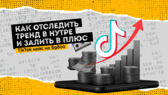 Как отследить тренд в нутре и залить в плюс: TikTok кейс на $9800