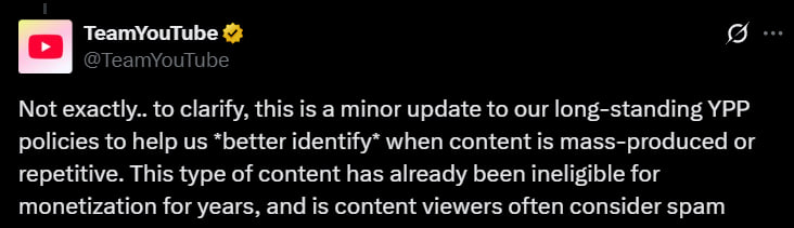 YouTube объявляет войну «нейро-роликам»