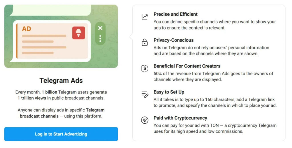 Telegram запускает Banner in Video — рекламу прямо в плеере каналов