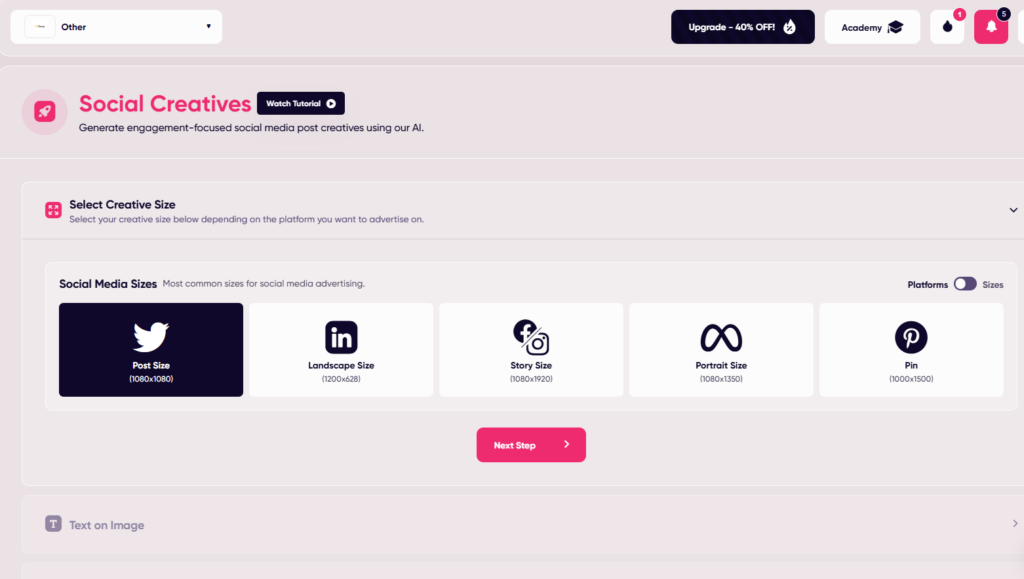 AdCreative.ai — все для арбитражника: креативы с текстом, видео и голосом