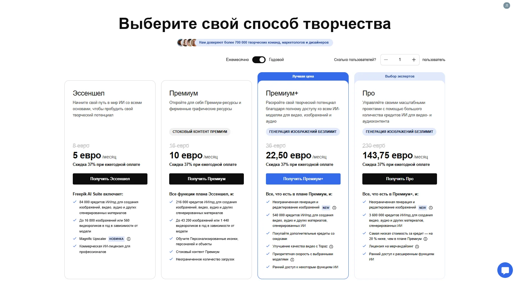 Freepik (теперь Magnific)