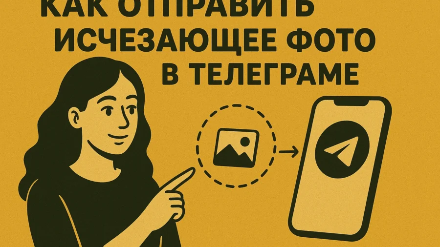 Как отправить исчезающее фото в Telegram: полный разбор функции