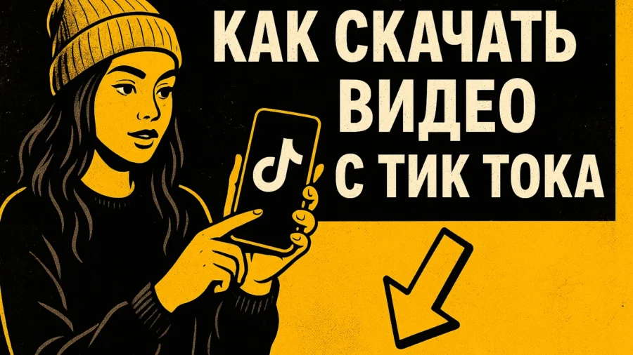 Как скачать видео с TikTok