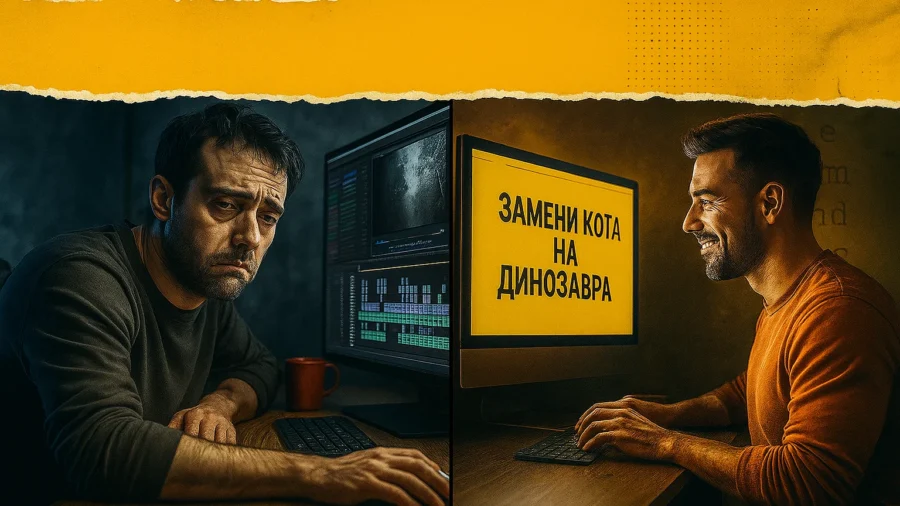 Бесплатный ИИ-редактор видео Lucy Edit: замена объектов и персонажей в один клик