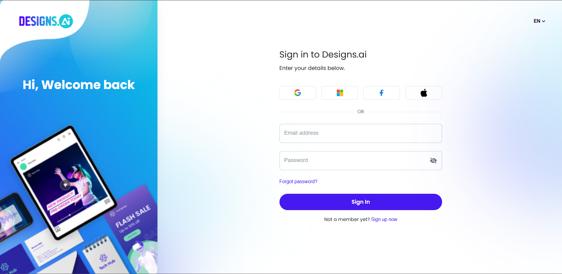 регистрация в designs