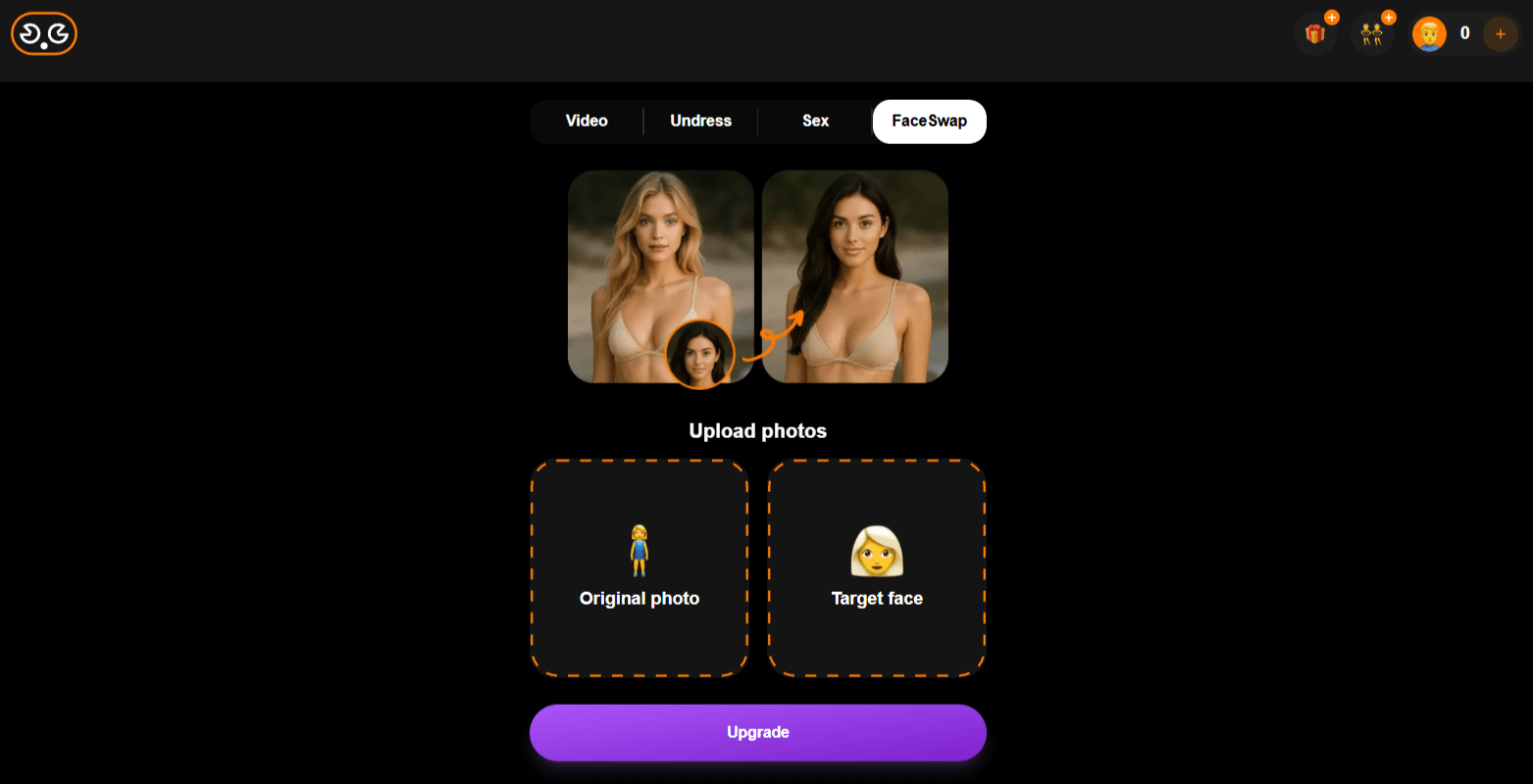 фейсвап Undress AI