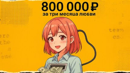 ИИ-девушка принесла айтишнику 800 тысяч рублей