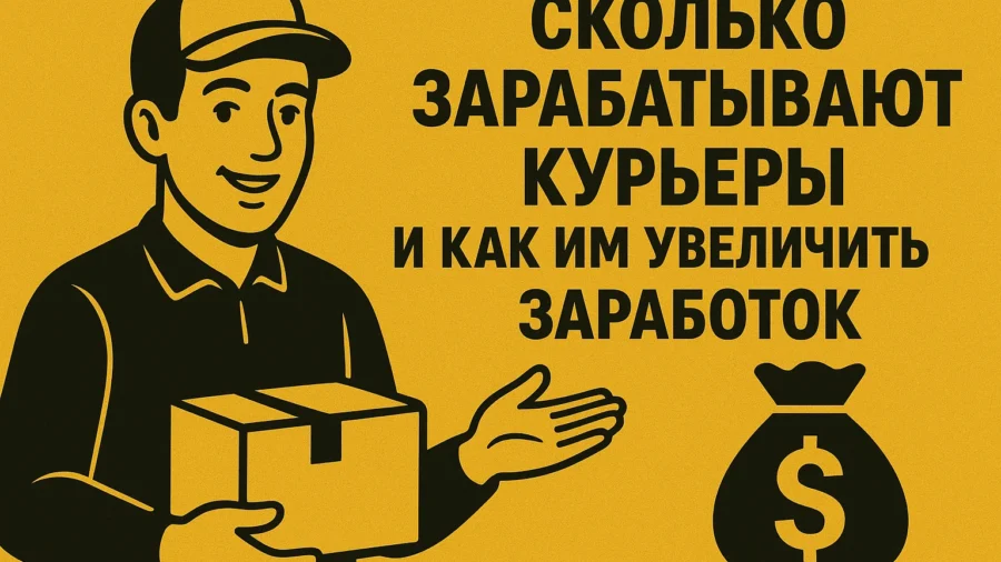 Сколько зарабатывают курьеры в России: средние зарплаты на 2025 год