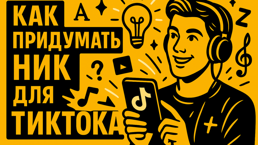 Как придумать ник в ТикТок: идеи для красивого и запоминающегося никнейма