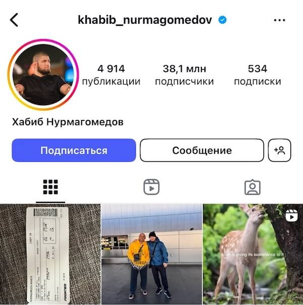 блогер в инстаграме