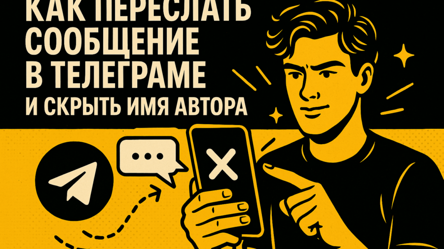 Как переслать сообщение в Телеграме и скрыть имя автора: анонимные кружки, голосовые и тексты