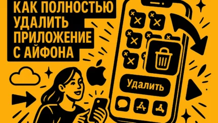 Как удалить приложение с айфона полностью: подробный гид