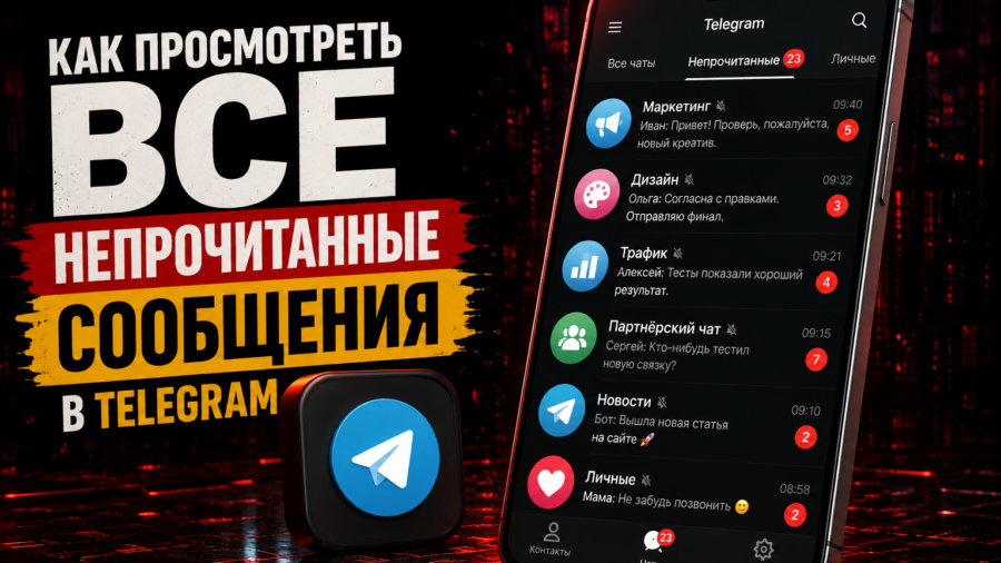 Как просмотреть все непрочитанные сообщения в Telegram: рабочие решения для разных устройств