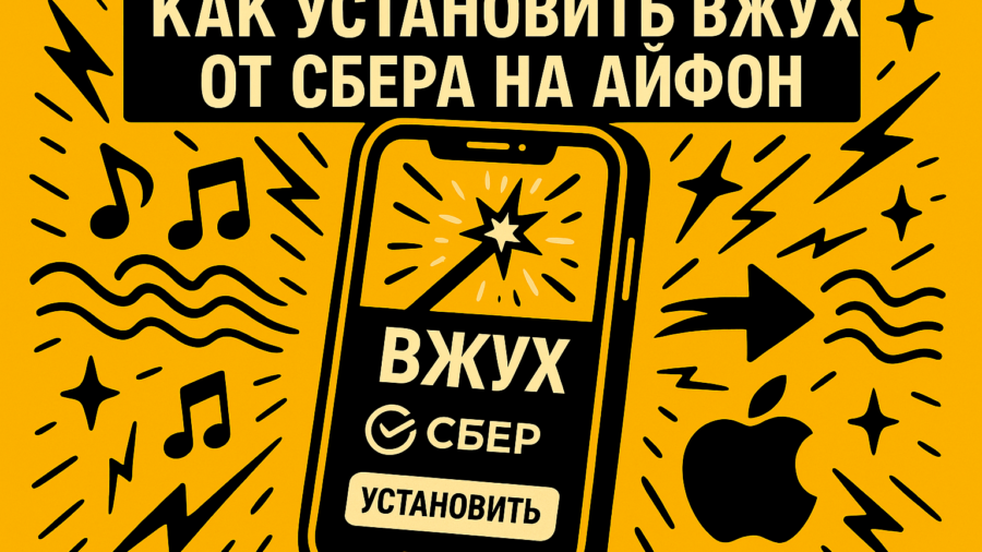 Айфон снова «вжухает»: как установить и оплатить через Вжух от Сбера в 2025 году