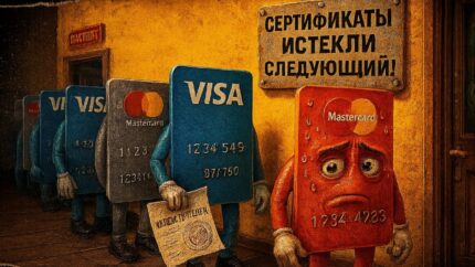 Visa и Mastercard под угрозой блокировки в России: сертификаты безопасности истекли