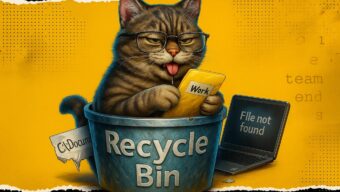 Вирусный тренд: пользователи превращают корзину Windows в кота, который «ест» файлы