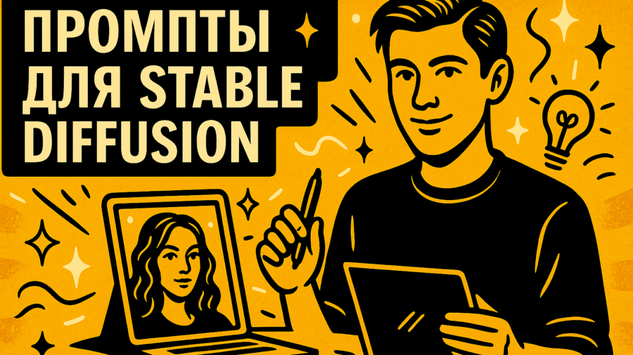Промпты для Stable Diffusion: как писать правильные запросы и создавать изображения в нужном стилe