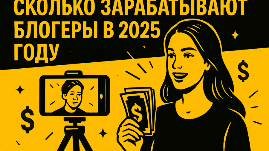 Сколько зарабатывают блогеры в 2026 году: реальность, цифры и способы дохода