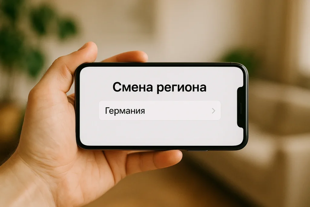 Как поменять регион на айфоне в App Store: полный гайд
