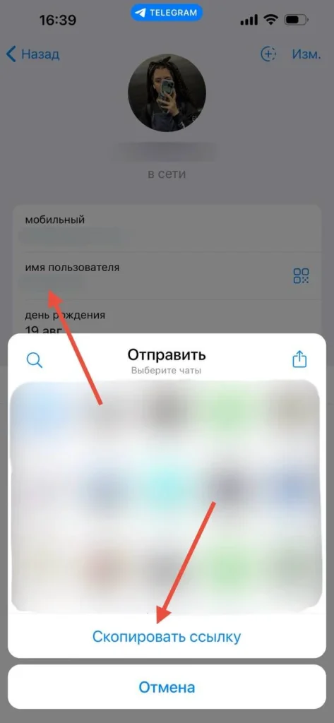 Как создать ссылку на Телеграмм-аккаунт: подробный понятный гайд