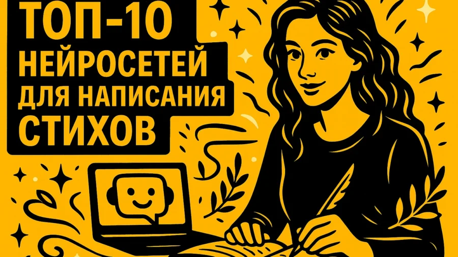 ТОП-10 нейросетей для написания стихов: обзор ИИ инструментов