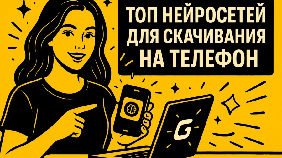 ТОП нейросетей для скачивания на телефон: лучшие мобильные ИИ