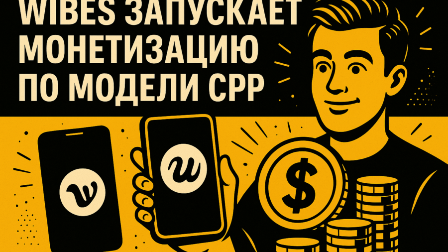 Wibes запускает монетизацию по модели CPP: что это и как блогеры будут зарабатывать