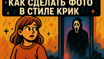 Промты для фото с криком: как повторить тренд #Ghostface в TikTok