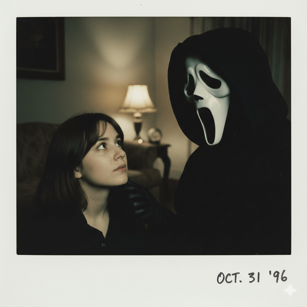 полароид Ghostface 
