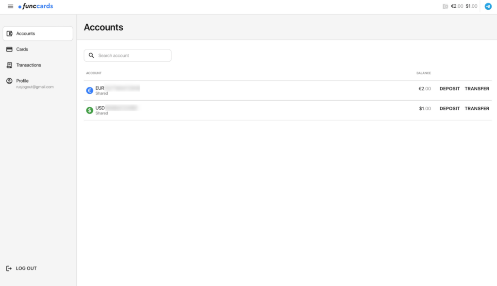 Обзор сервис виртуальных карт FuncCards: массовый выпуск, низкие комиссии и трастовые бины