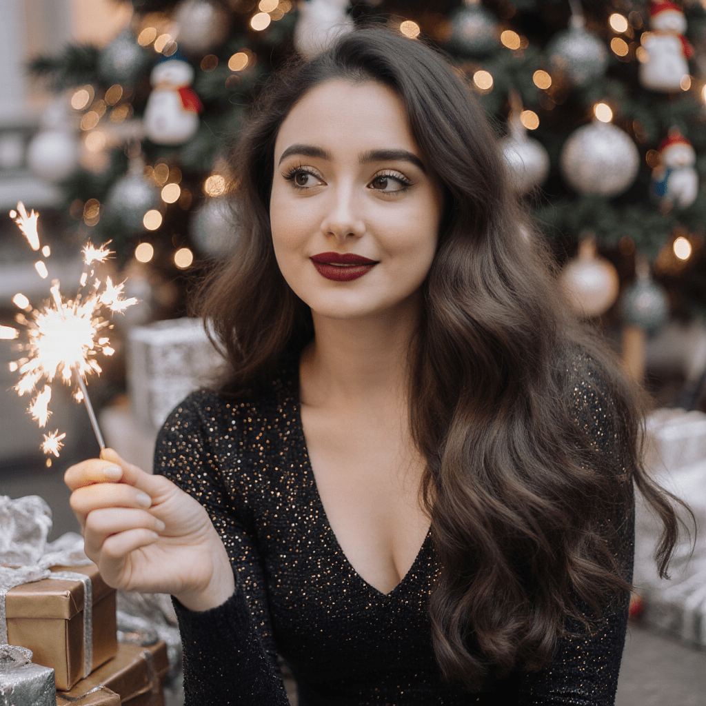 новогоднее фото