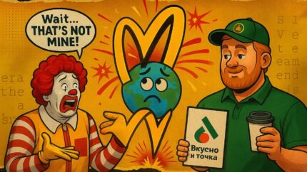 Когда хотел ребрендинг McDonald’s, а получился «Вкусно — и точка»: в сети завирусился «новый логотип»