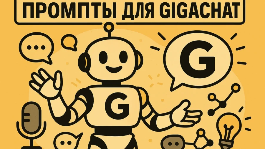 Промты для GigaChat: как задать запрос, чтобы нейросеть говорила с вами на одном языке