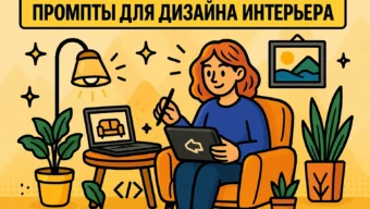 Промты для дизайна интерьера: как писать запросы, чтобы получать точные визуализации
