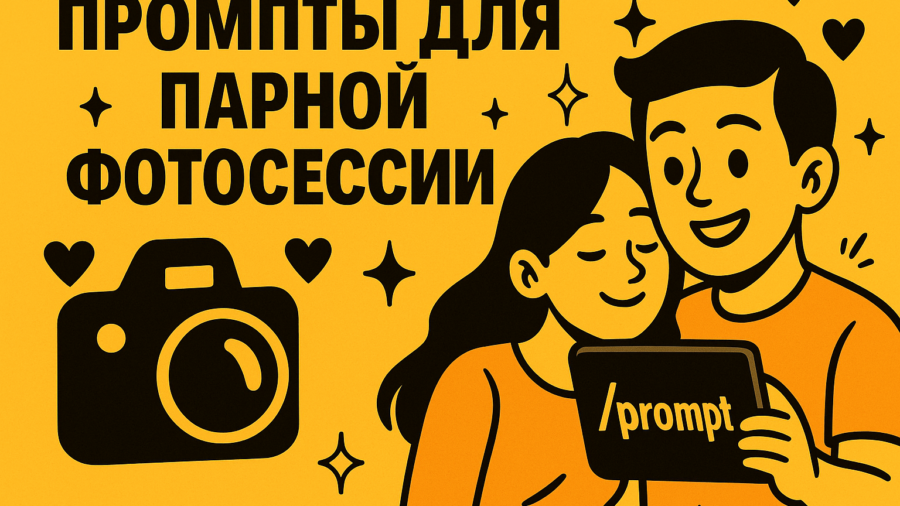 Как сделать фото пары с помощью ИИ: тренды, промты и готовые шаблоны