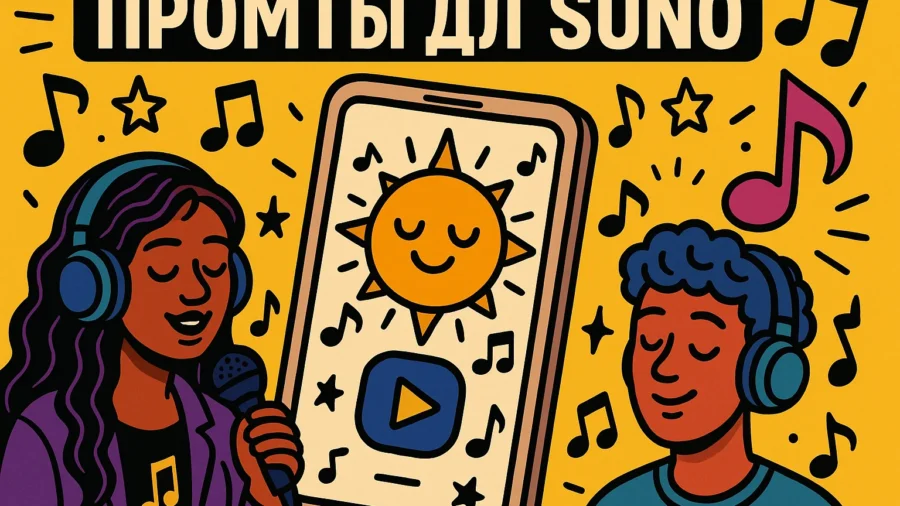 Промты для Suno: как написать правильный запрос и получить музыку, которой не стыдно делиться
