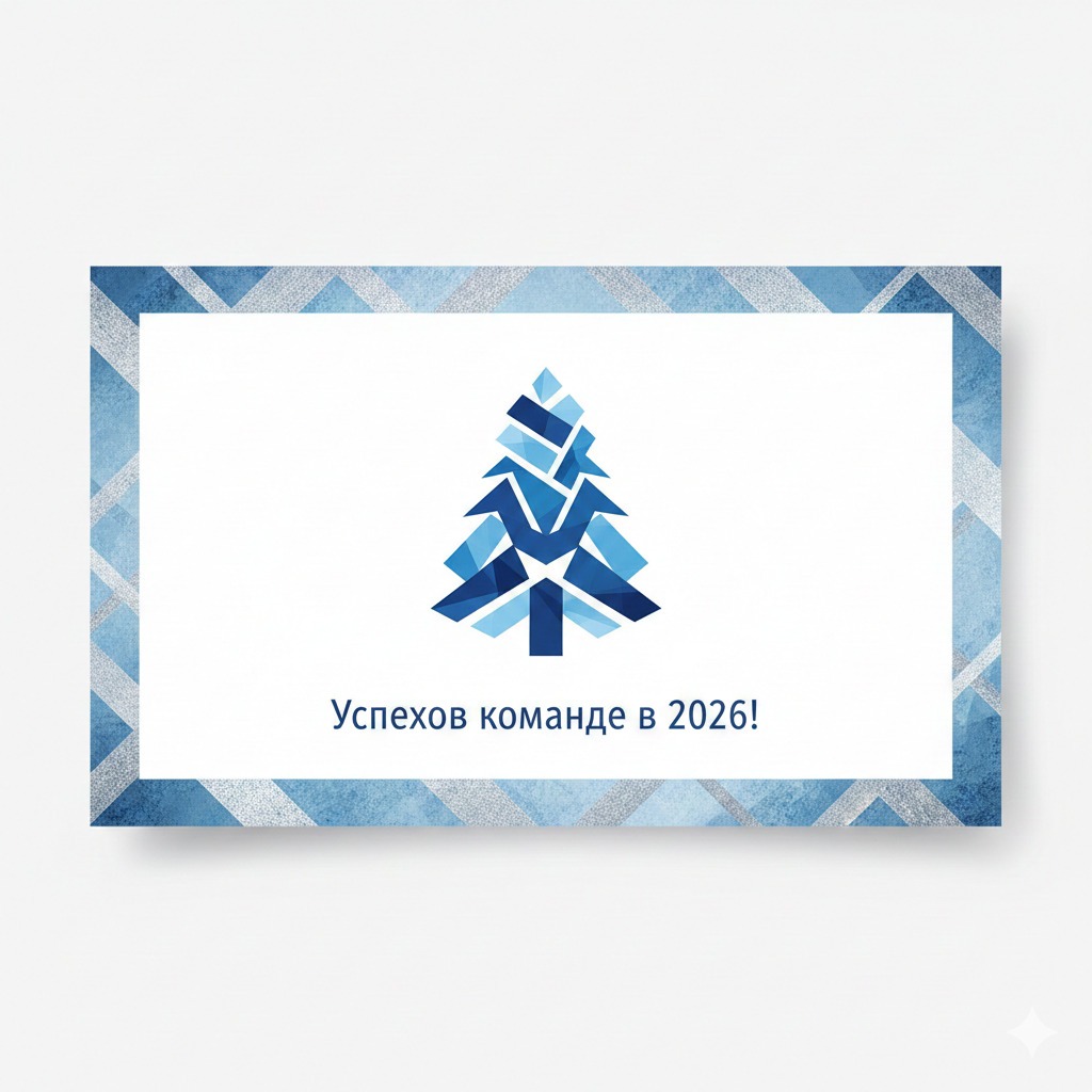 открытка для коллег