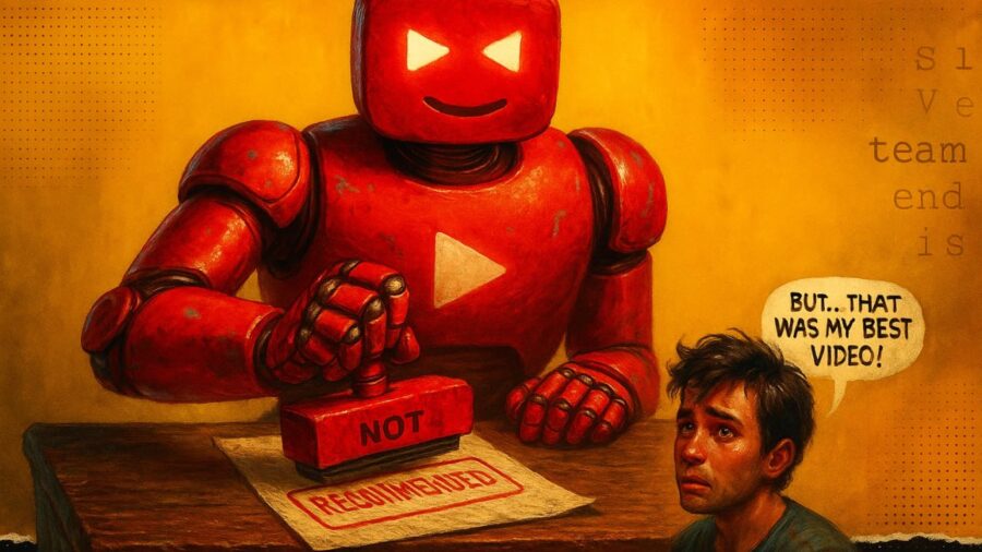 YouTube убивает шаблонный контент: главные ошибки, из-за которых ваши Shorts остаются без просмотров