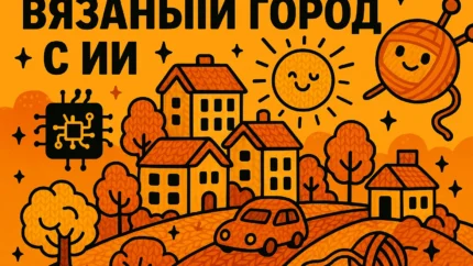 Как сделать вязаный город через нейросеть: полный гайд по тренду 2025