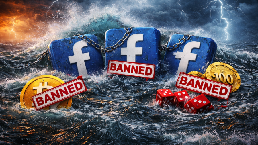 Январский шторм в Facebook*: массовые баны аккаунтов с крипто- и гемблинг-офферами