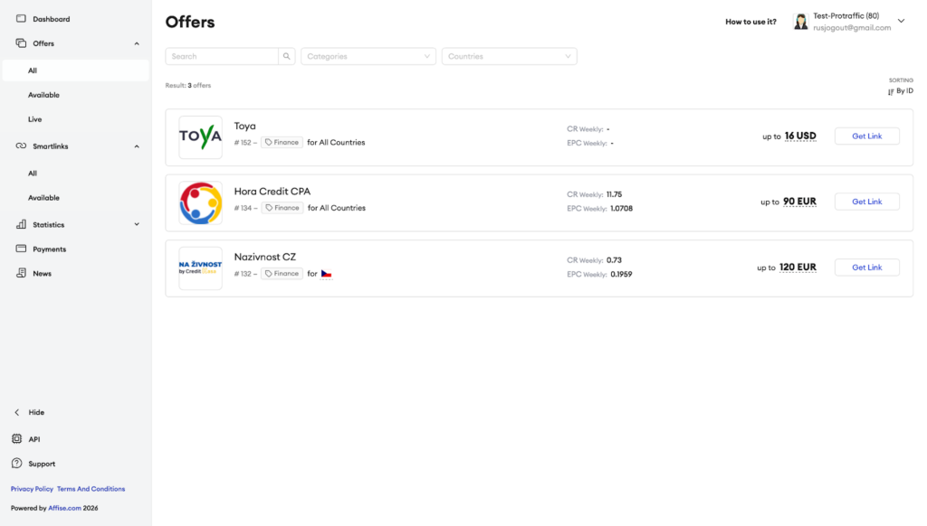 Обзор Finaffs: прямой рекламодатель, высокие ставки и поддержка на всех этапах