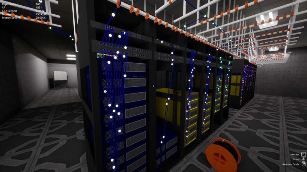 Увидеть интернет изнутри: в новом симуляторе Data Center трафик превратили в светящиеся сферы