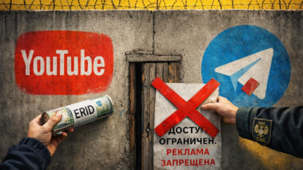 Реклама на YouTube и Telegram официально вне закона: ФАС открыла охоту на блогеров
