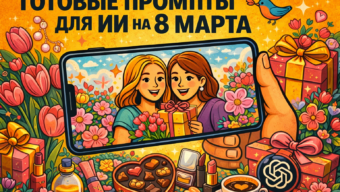 Готовые промпты для ИИ на 8 марта