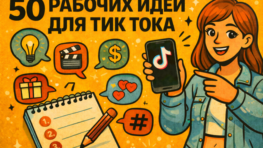Что снимать в TikTok: 50 рабочих идей для роликов